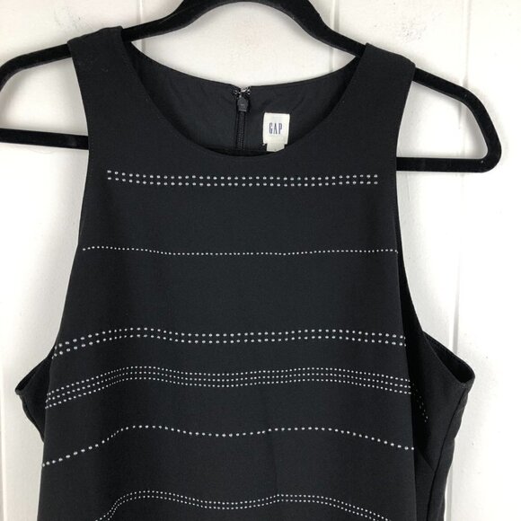 Gap Womens Dress With Silver Rhinestone Detail and Pockets Large - Picture 4 of 10